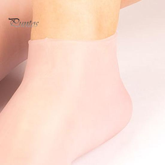 1 пара защитных чехлов для ног, силиконовые, водонепроницаемые, устойчивые к трещинам, смягченные мозоли, кератинизированные накладки для ног, пляжные носки, пленка для ног против сухости и трещин