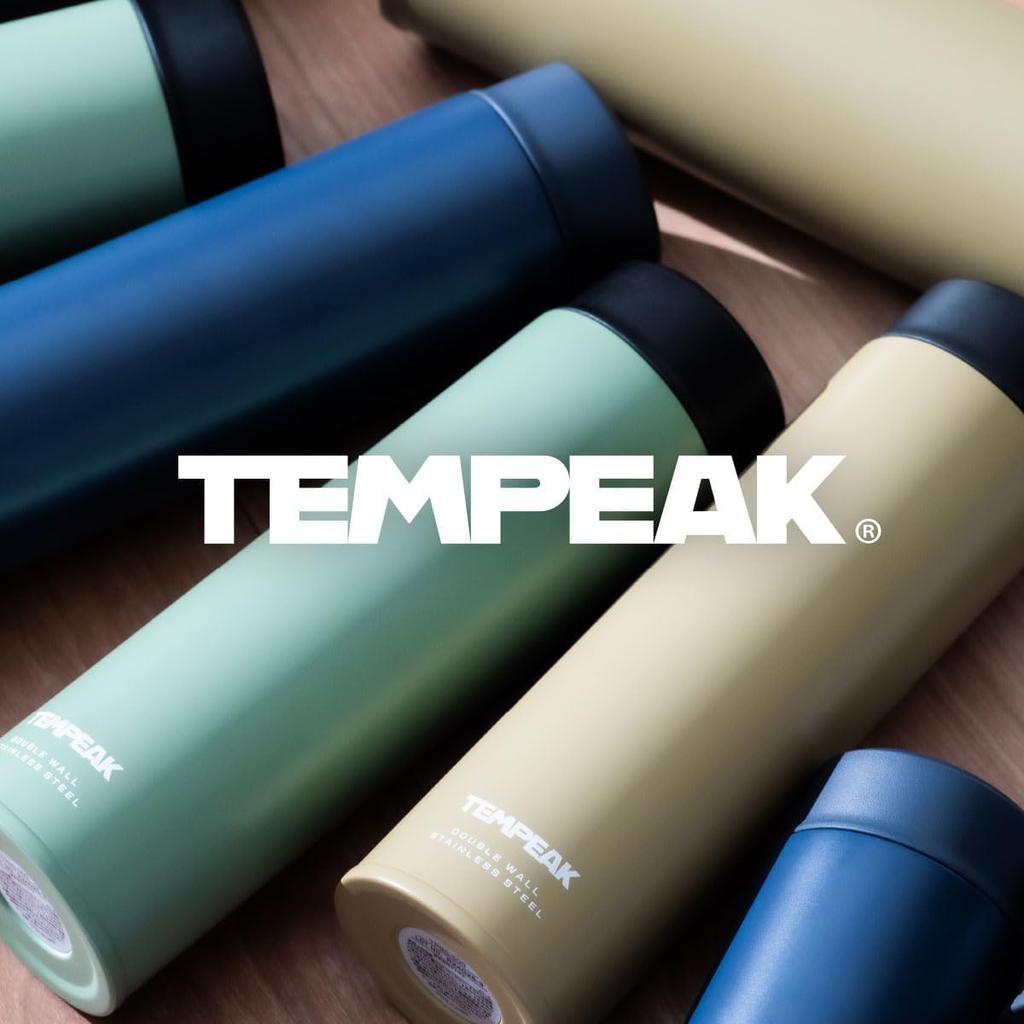 Atlas TEMPEAK ATPBS-350GY Stainless Steel Water Bottle, 350ml, Ultra-Insulated Screw-Type Mug, Vacuum Insulated, Easy to Clean, Lightweight, Slim,
