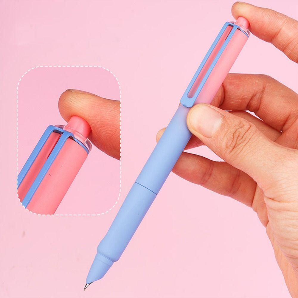 Сменная чернильная капсула с прессом Перьевая ручка Термостираемая перьевая ручка Подпись