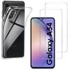 Чехол для Samsung Galaxy A54 5G и 2 закаленных защитных стекла Phonillico®