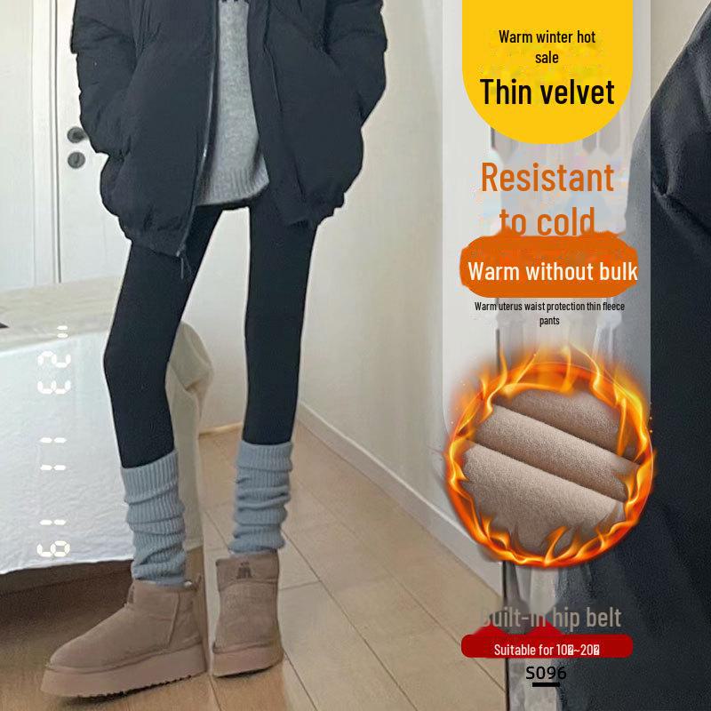 Женские плотные теплые коричневые штаны для йоги Shark с бархатом, идеально подходят для осени и зимы в качестве верхней одежды, облегающие леггинсы Barbie