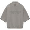 Essentials 3/4 Sleeve Polo Heather Grey Men Tops 192SU244401F