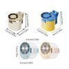 Quiet Operation Stroller Fan Clip On Umbrella Hanging Waist Fan Mini Mini Cooling Fan  Summer