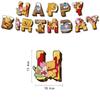 Winnie the Pooh Birthday Party Supplies Set for Kids, Includes Banner, Cake Toppers, Balloons, Boy Girl Theme Decorations