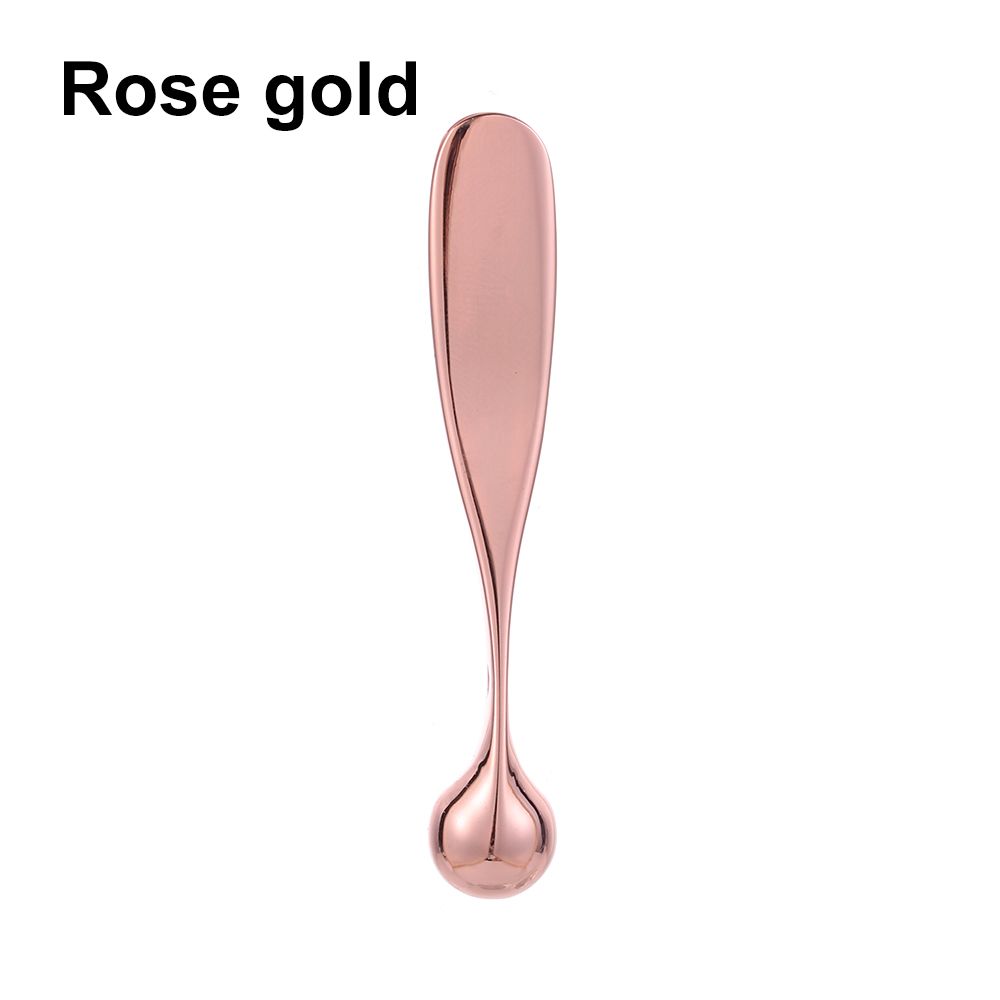 Rose Gold Face Mask Preminum Eye Cream Spoon Beauty Scoop Massage Stick Mixing Spatulas