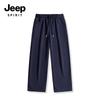 JEEP SPIRIT Men's High Street Loose Straight Sweatpants