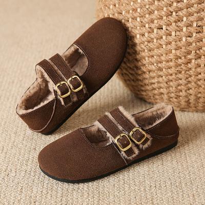 2024 зимняя женская обувь удобные лоферы на плоской подошве короткие повседневные женские оксфордские лоферы с нескользящей подошвой