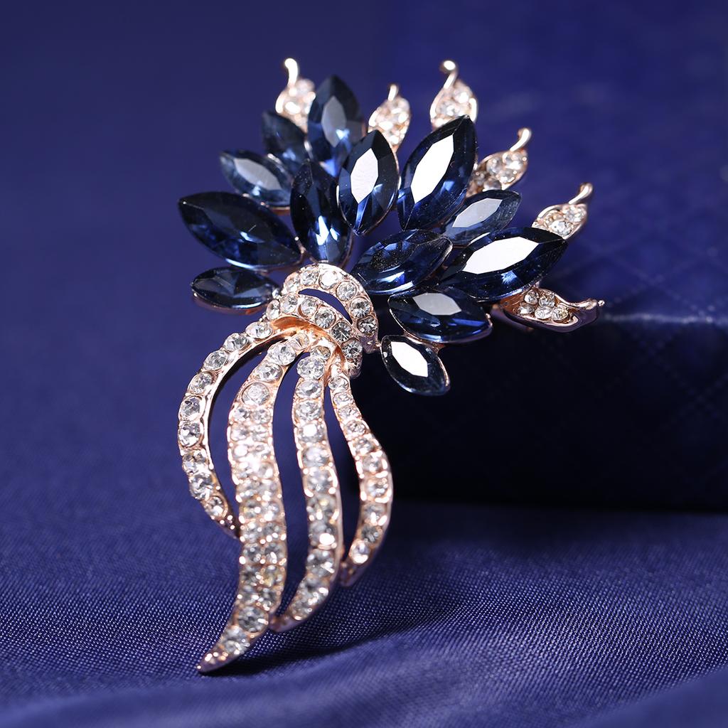 Модная брошь со стразами, хрустальный цветок, женские шапки, шарф, костюм, брошь, одежда, пряжки, булавки для женщин, распродажа, украшение букета