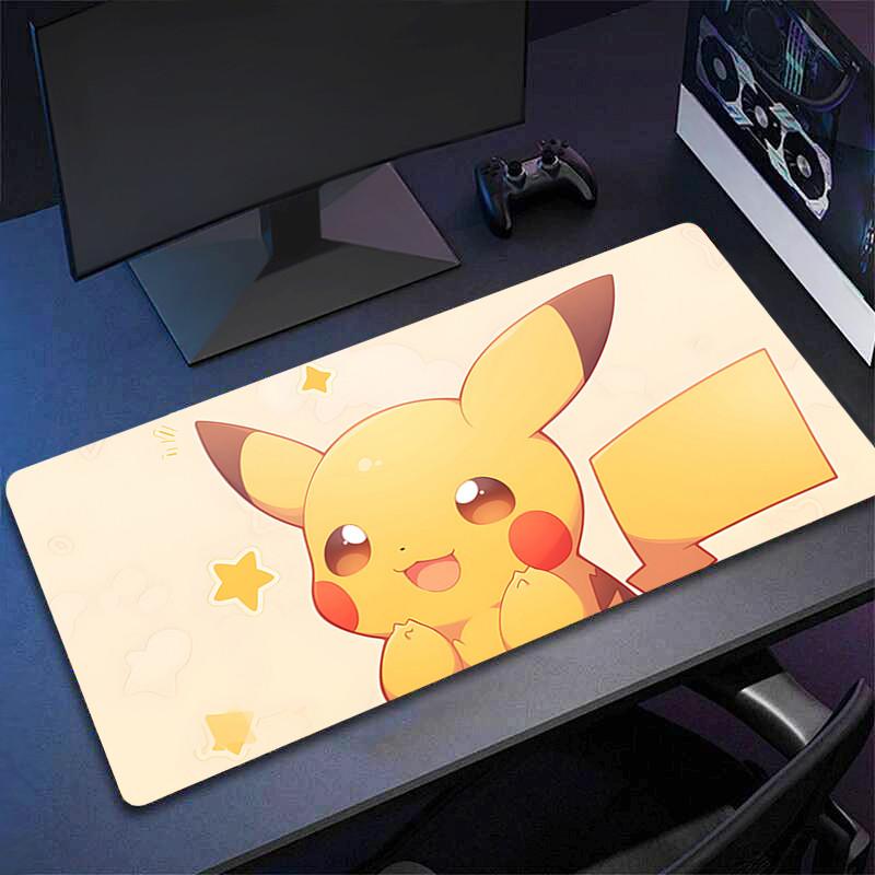 Mouse Pad Pokemon Gamer Mousepads Big Gaming Mousepad Large Keyboard Mat Waterproof Desk Pad For Computer Laptop Mouse Pads