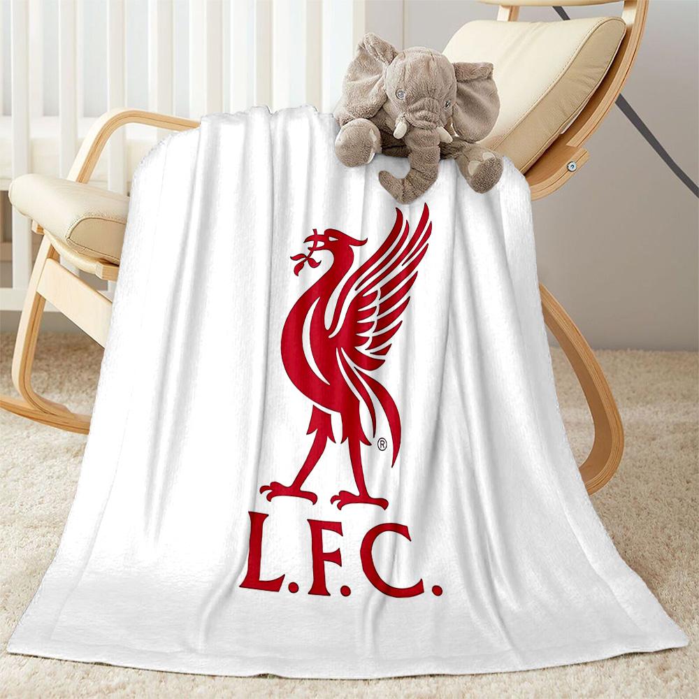 Liverpool Football Club Blanket Warmthful Decor Great For Office Chair Bed Picnics Four Seasons Universal Digital Print