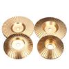 Wooden Angle Grinder Grinding Wheel Grinding Carving Rotary Tool Angle Grinder Grinding Disc Tungsten Carbide Coated 10mm Bore Shaping