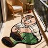 Creative Cartoon Carpet, Children's Room Decoration, Soft and Comfortable Living Room and Bedroom Mat, Home Decoration