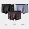 Мужские модальные антибактериальные боксеры-брифы, 3 штуки
