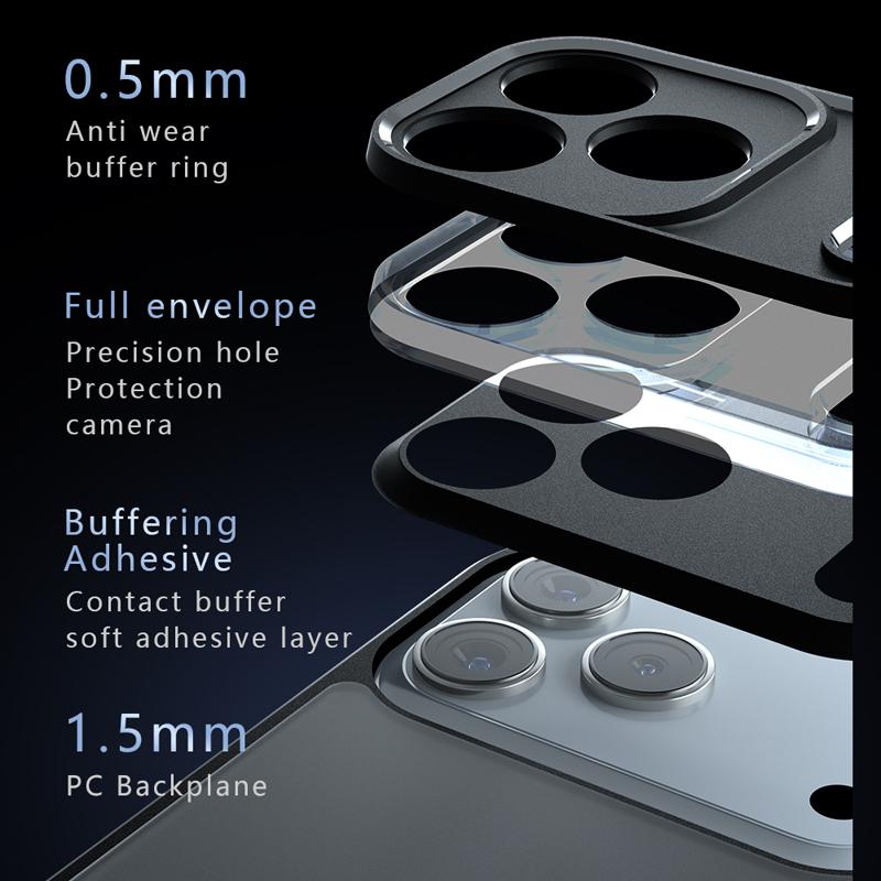 Для iPhone 17 Pro Max 17 Air 17 Pro Чехол Противоударный Матовый На ощупь Кожа Матовый PC+TPU Защита от отпечатков пальцев Прозрачная Крышка