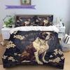 Boxer Pattern Bedding Home Decoration Birthday Gift (1 * duvet cover + 2 * pillowcase, without core)