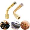 1 Pc 45 90 135 Degree Bend Adaptor Effortless Flexible Copper Tyre Valve