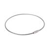 10Pcs Wire Rope Outdoor Hiking Wire Keychain Cable Key Ring Wire Lock Key Chain Stainless Steel