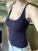 Сладкая и пикантная майка-камисоль без спины, облегающая талию - Облегающий крой с нагрудными вкладышами, Идеально подходит для йоги и фитнеса