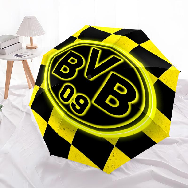 1pc B-BVB Umbrella, Sun Protection, And UV Shielding. It Has Eight Sturdy Ribs for Outdoor Use And Perfect As a Holiday Gift