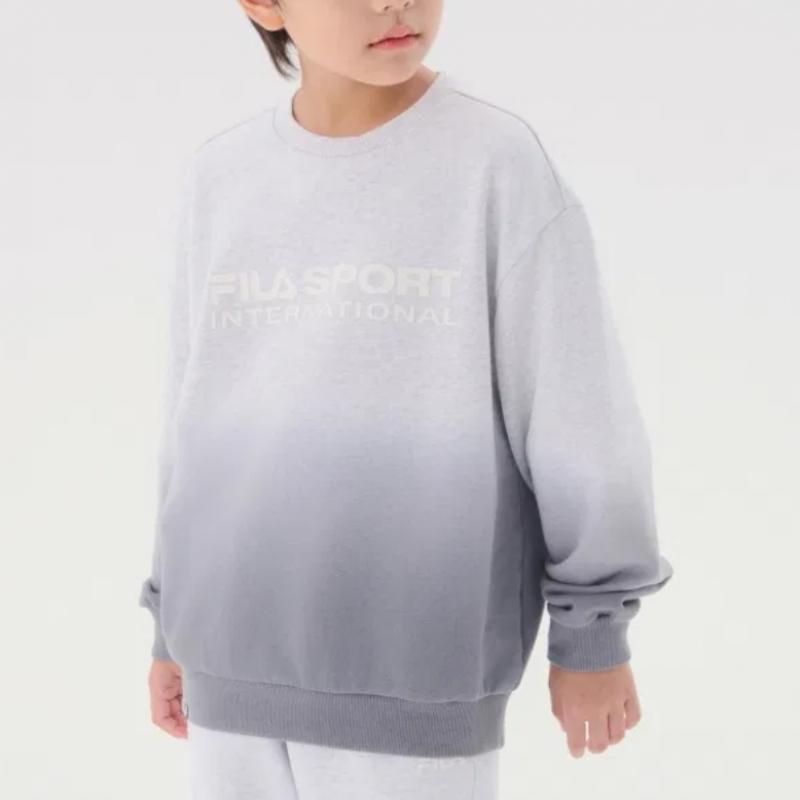 [fila Kids] Свитшот Garment Dying Fk2pog3203x Dgy q0zFk2pog3203xDgy