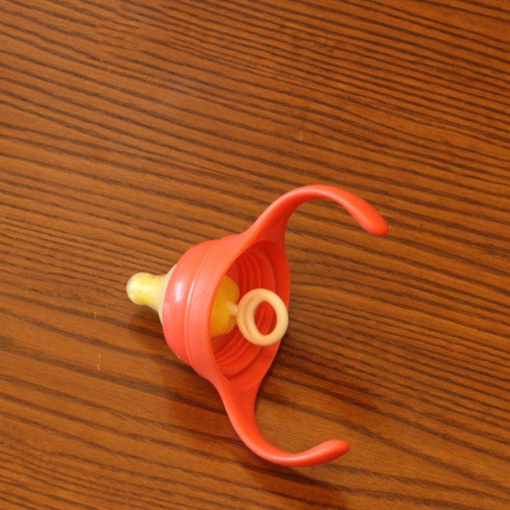 clean Sponge Yellow Feeding Bottle Brushes Pacifier Cleaner 360 Degree Rotating Baby Nipple Brush