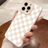 Матовый Молочно-Белый Чехол-Клетка для Телефона Samsung Galaxy S25 Ultra S26 S24 S23 FE S22 Plus S21 S20 A54 A55 Мягкий Чехол