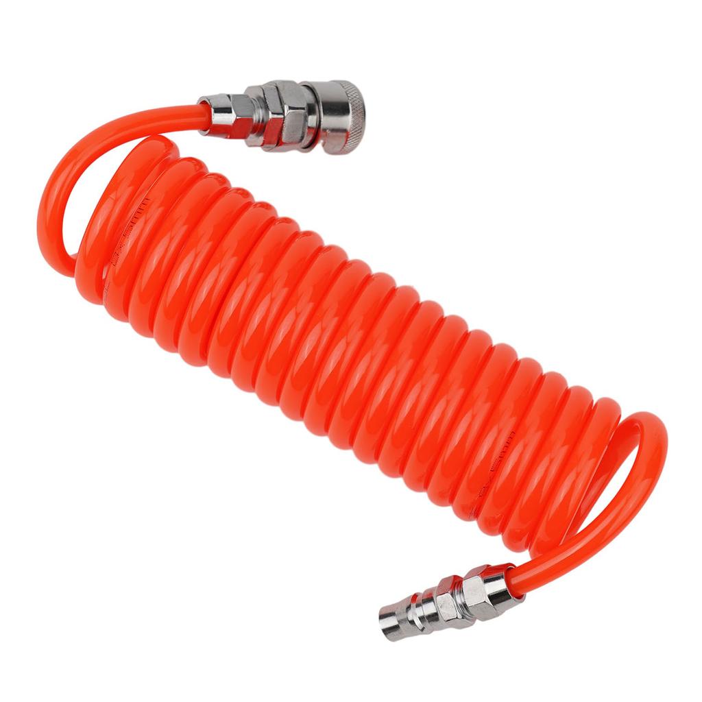 1pc Air Compressor PU Pneumatic Hose Telescopic Spring Spiral Tube 8x5mm 3 Meters SP20 PP20 Connector Power Tool Parts