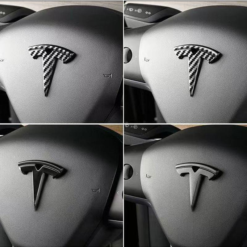 Mghxj4 ABS Наклейка-эмблема на руль автомобиля Аксессуары Для Tesla SpaceX Model 3 Highland 2023 Model S Model X Model Y Model Y-Eur Roa