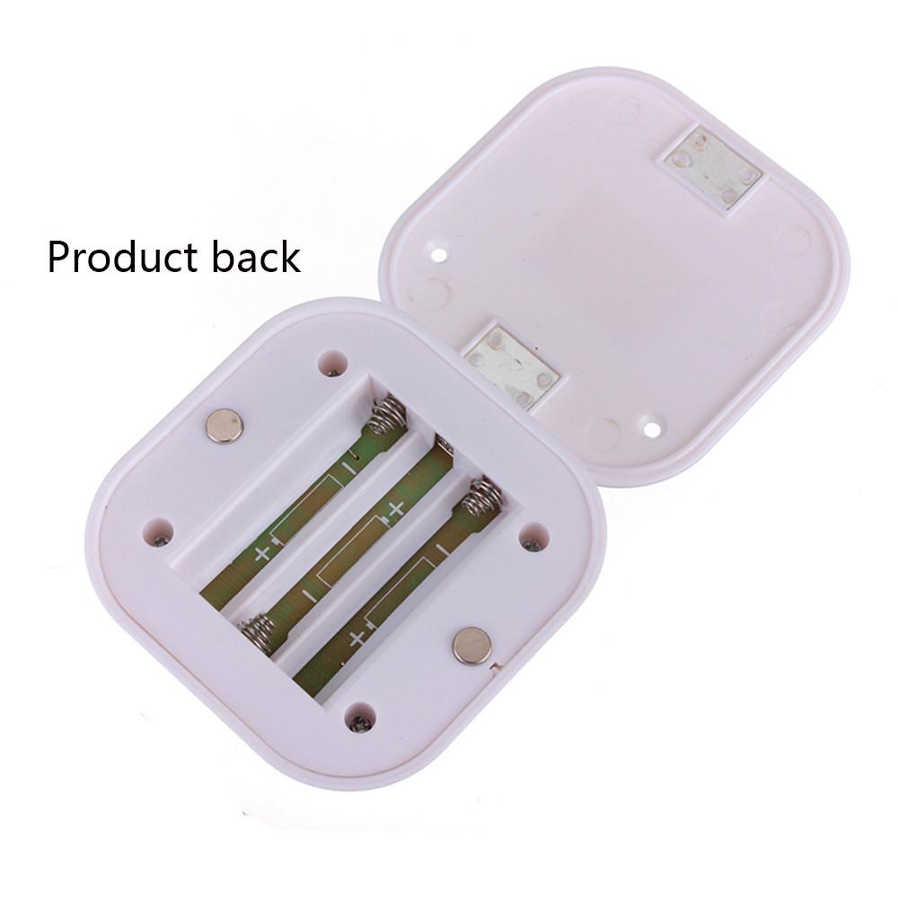 LED Mini Wireless Infrared Motion Sensor Night Light Wall Emergency Wardrobe Cabinet Night Lamp Atmosphere Light