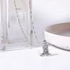 316 Stainless Steel Waterproof Denim Boots Pendant Necklace Cool Cowgirl Cowboy Boot Hat 18K Gold Plated Collar Necklaces Gifts