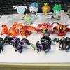 Настольная игра Bakugan Battle Brawlers с прозрачными фигурками и множеством персонажей