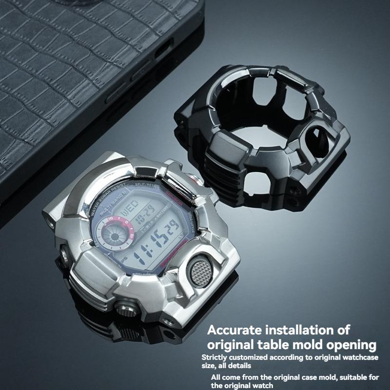 Для Casio G-Shock Rangeman 3410 GW-9400 Корпус из нержавеющей стали Модернизация Металлическая рамка Запасная оболочка Аксессуары