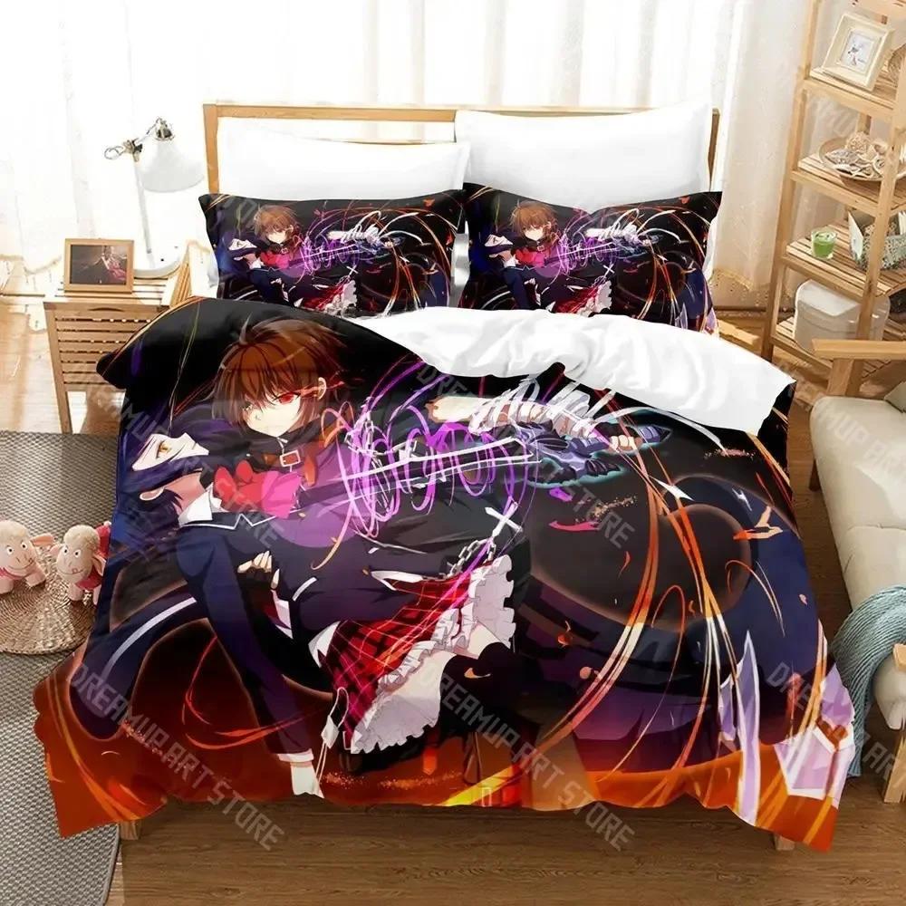 3D Print Love Chunibyo Other Delusions Bedding Set Single Twin Full Queen King Size Bed Set Adult Kid Bedroom Duvetcover Sets