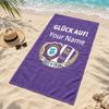 Erzgebirge Aue Custom Name Beach towels also serve as bath towels summer essential a musthave for the outdoors the beach and the pool