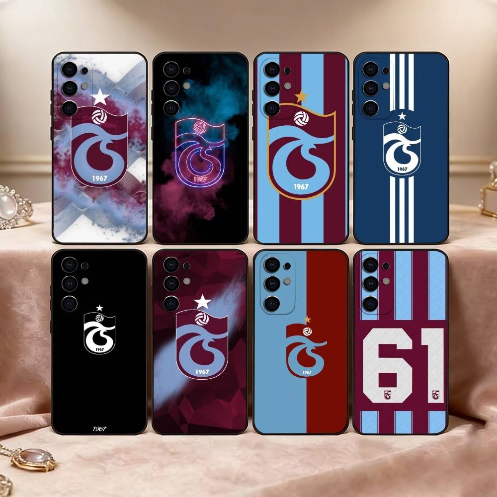 Чехол для телефона T-Trabzonspor Черный Силиконовый Мягкий Для Samsung S25,S24,S21,S22,S23,S30,Ultra,S20,Plus,Fe,Lite