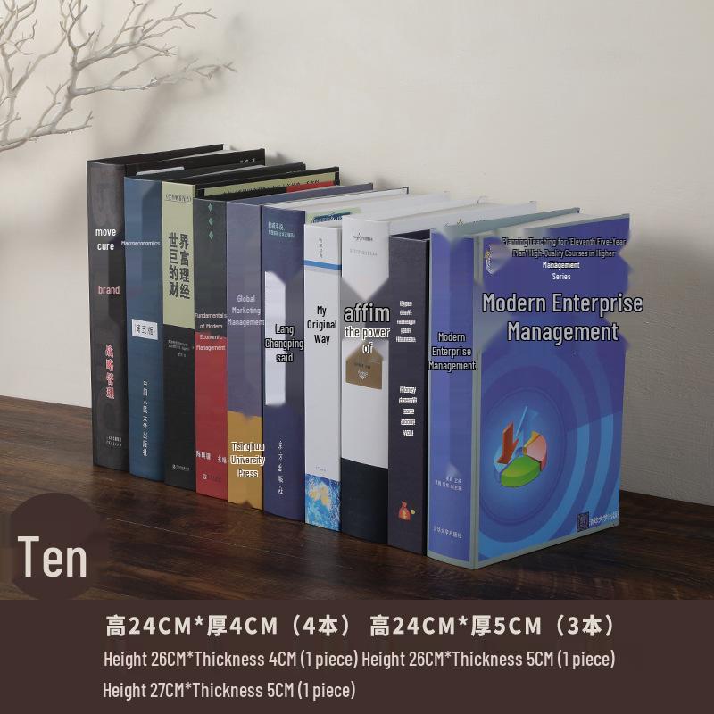 Xianci Chinese Office Decorative Fake Book for Study or Shop Display