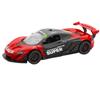 1/31 Модель автомобиля Mclaren P1 GTR из сплава со световыми и звуковыми эффектами Металлическая машинка Игрушки для мальчиков Подарок на день рождения Коллекция машинок