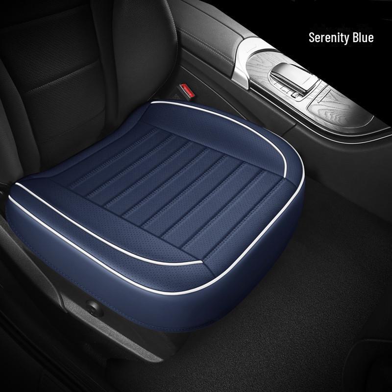 Универсальная нескользящая кожаная подушка для автомобильного сиденья без спинки, цельная, с полным покрытием, для основного и сменного водителя, лидер продаж во внешней торговле.