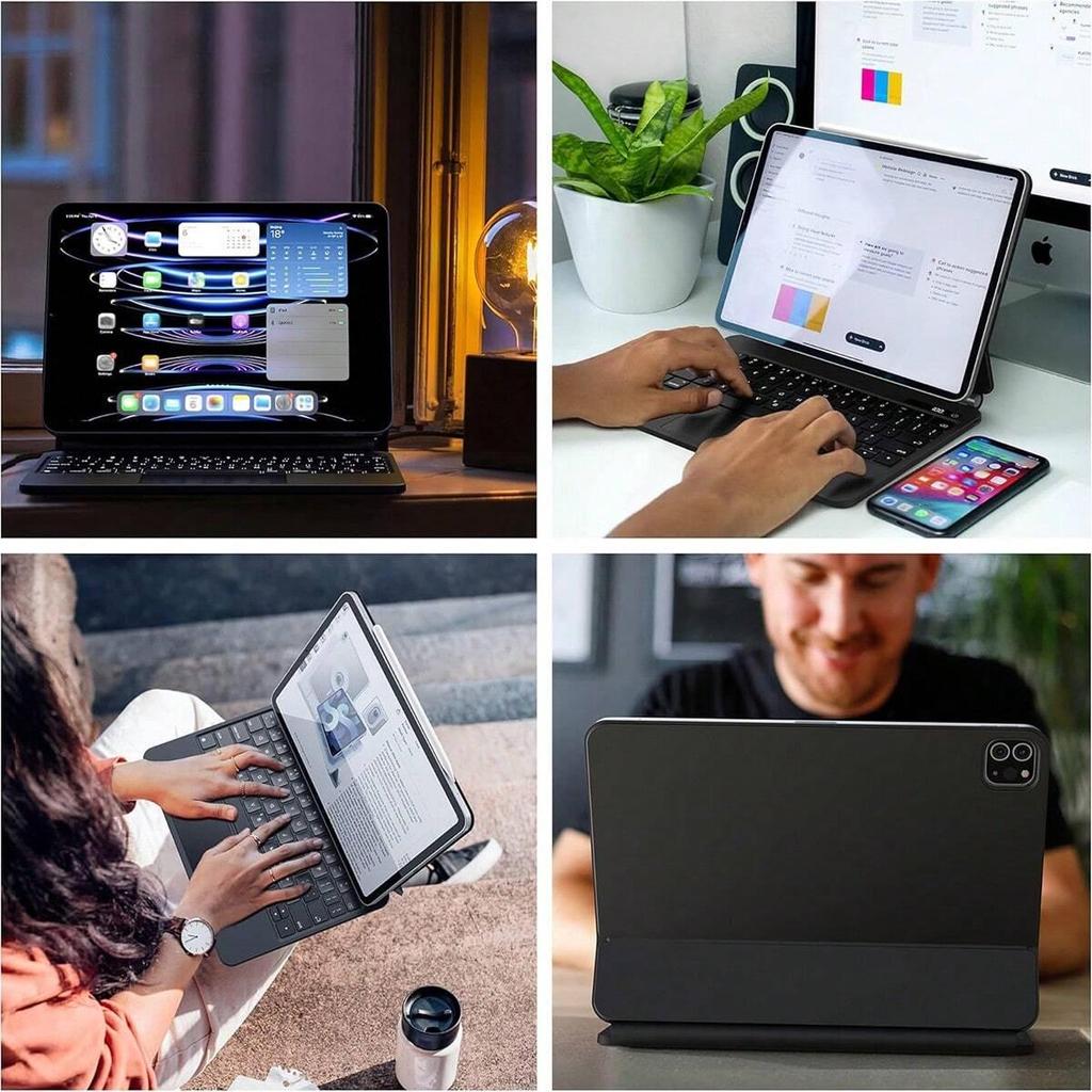 Магнитный чехол-клавиатура Magic Keyboard для iPad 10-го поколения, Air 10,9 дюйма, Bluetooth, сенсорное управление