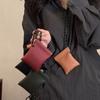 Korean Style Pu Leather Coin Purse Travel Small Storage Bag Ins Hanging Neck Coin Purse  Wallet