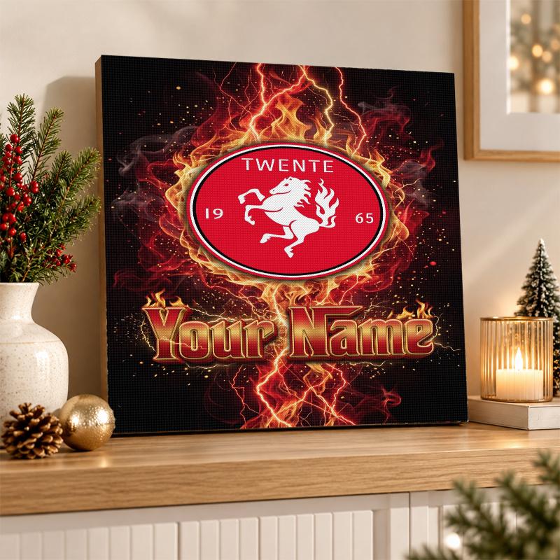 FC Twente Custom Name Text 5D Diamond Painting Kit DIY Full Drill Diamond Art Decoration