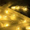 LED String Lights Ramadan Eid Decorations Star Moon Castle Theme Indoor Outdoor Festival Lighting