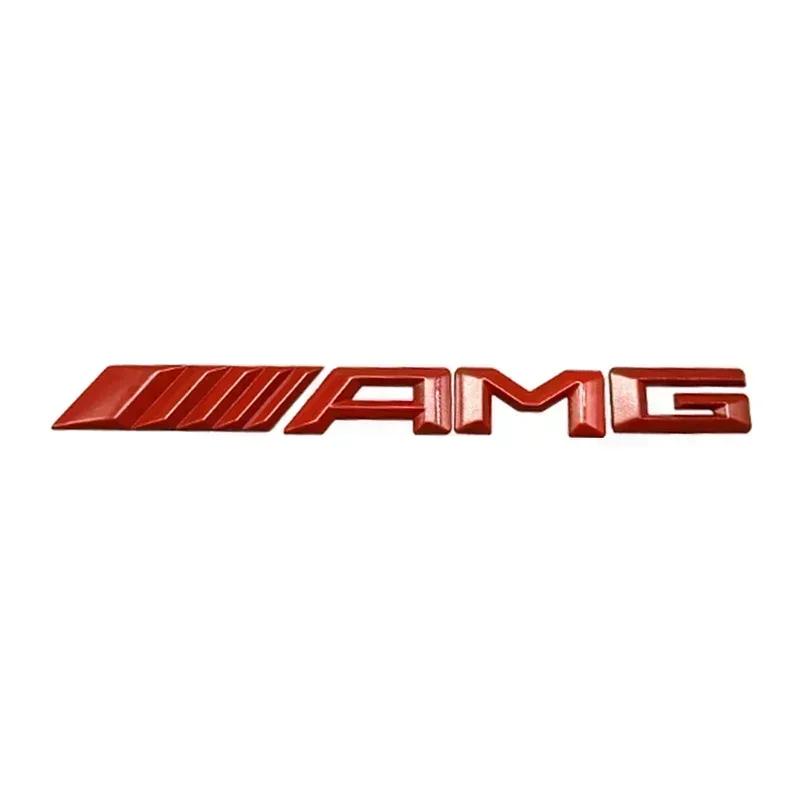 Metal Car 3d Rear Letter Emblem Trunk Sticker for Mercedes benz AMG C E S GLE CLC Class W204 W203 W205 W124 W221 W213 W212 aqg123 MBH5