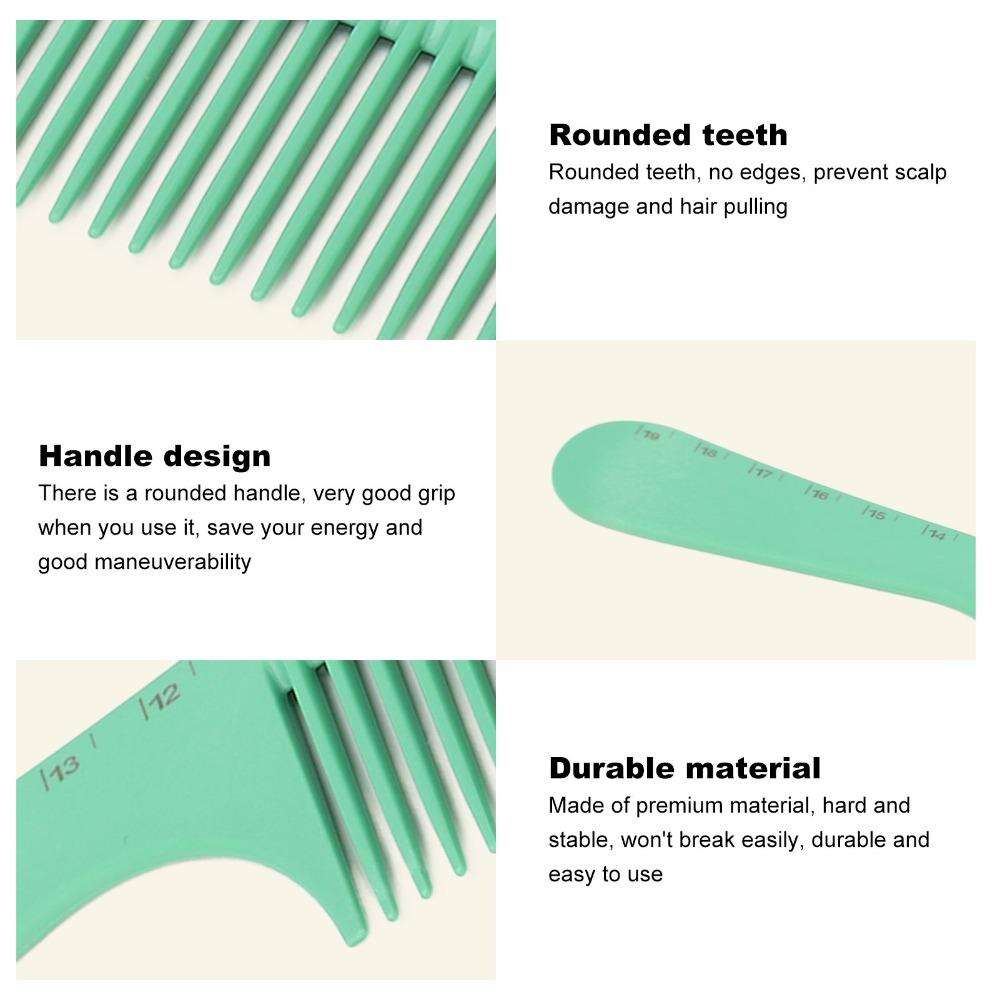 3pcs Practical Detangling Hair Comb Stylish Hair Styling Comb Anti Static Comb Daily Hair Care