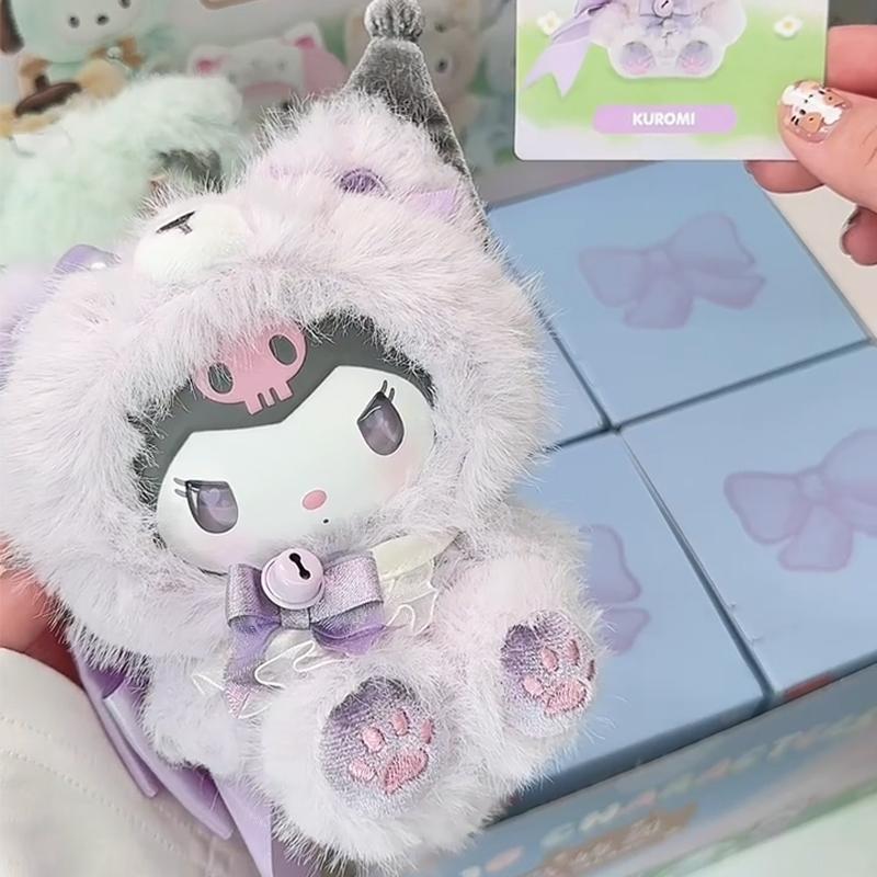 Куклы-персонажи Остров лис Слепая коробка Cinnamoroll Виниловые плюшевые подвески Коробка-сюрприз My Melody Аниме кукла Мешок-сюрприз Игрушка