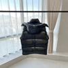 Down jacket three-color color bar Montbeliard M home color bar winter coat men's and women's light jacket