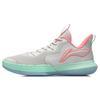 Баскетбольные кроссовки Li Ning Flash Мужские Низкие Серый/Зеленый/Розовый ABCR007-1