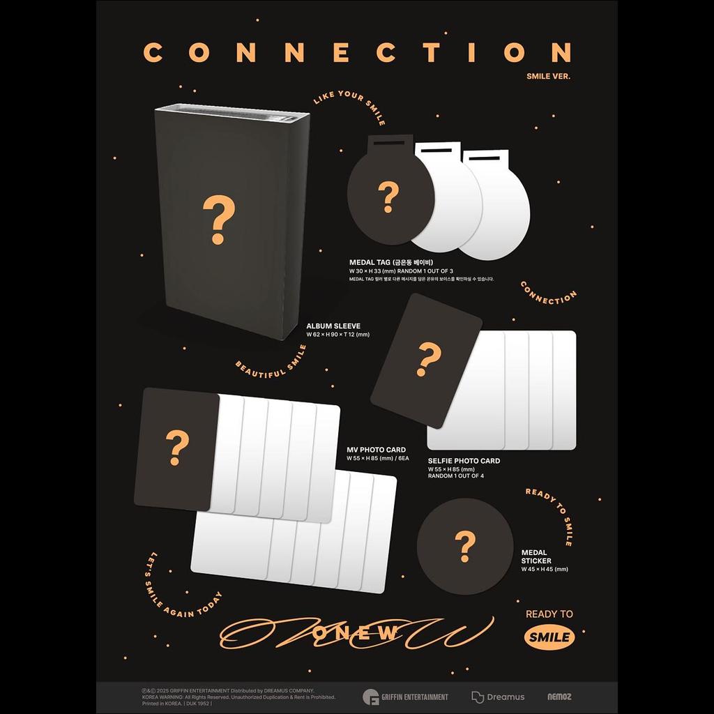 ONEW(SHINee) - CONNECTION Smile Ver. / 4th Mini Album