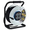 Enrouleur Électrique - Electraline - 208685 - 40m - IP44 - Métal - 4 Prises