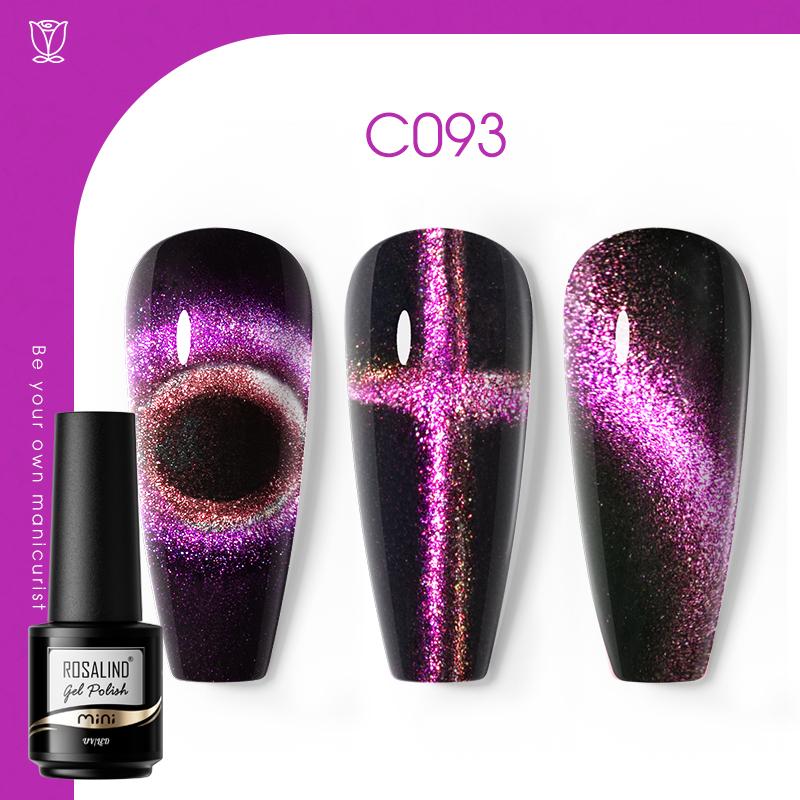 ROSALIND Гель-лак для ногтей Полуперманентный блестящий гель-лак для ногтей Soak Off Nail Art UV Гель-лак